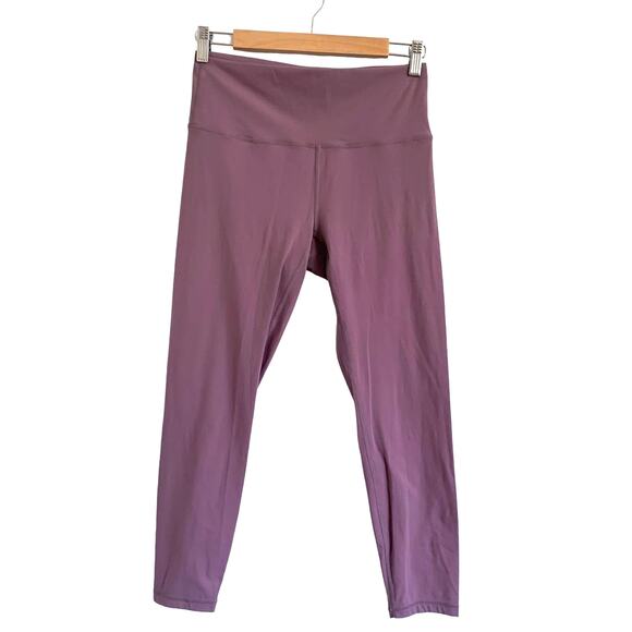 ZYIA Pants - Zyia Athletic Stretch Legging in Purple Mauve Size 6-8